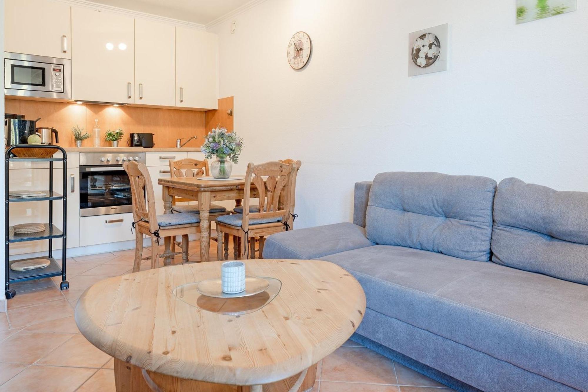 Seepark Wohnung 21 Scharbeutz Buitenkant foto