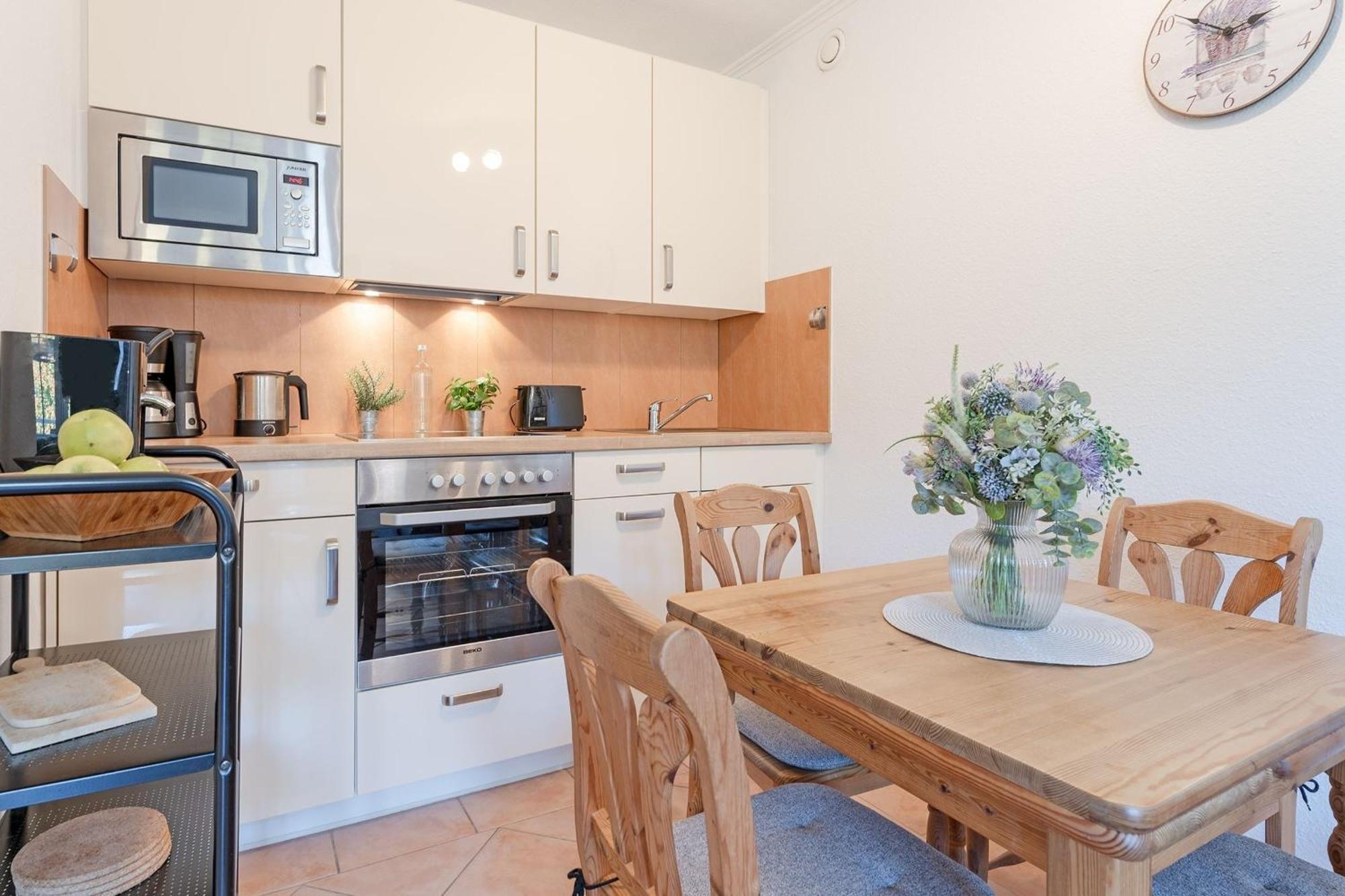 Seepark Wohnung 21 Scharbeutz Buitenkant foto